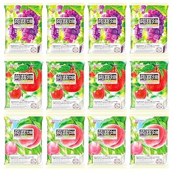 Amazon.co.jp: マンナンライフ 蒟蒻畑 3種アソート 計12袋入